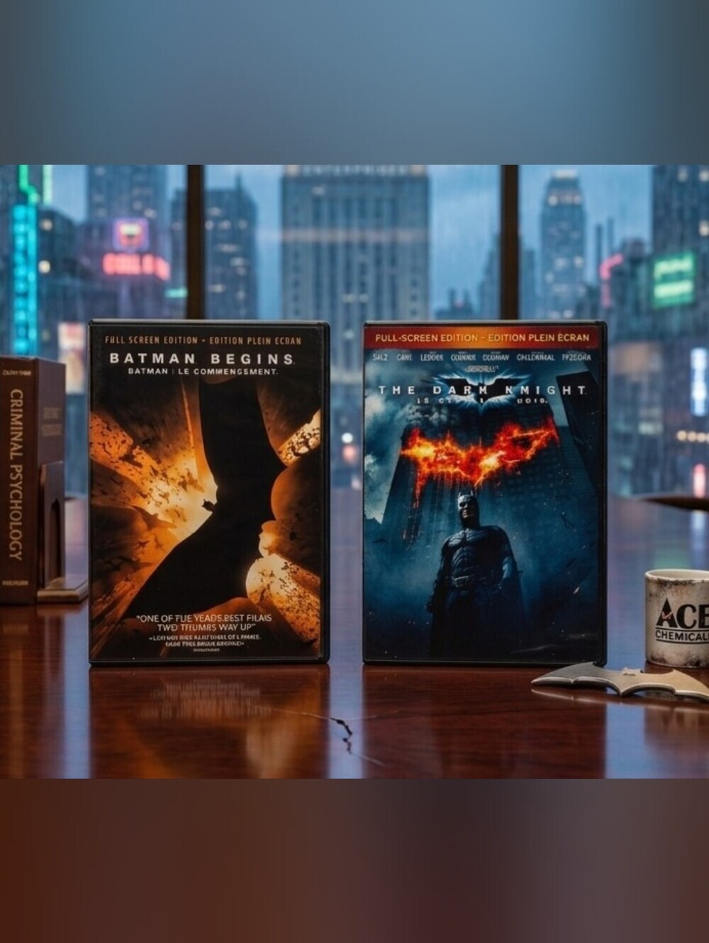 ​Batman Begins & The Dark Knight DVD Lot Full Screen Edition